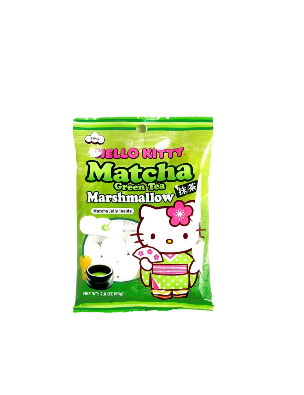 Hello Kitty Matcha Green Tea Marshmallow