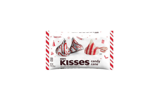 Hershey’s Kisses Candy Cane Front View
