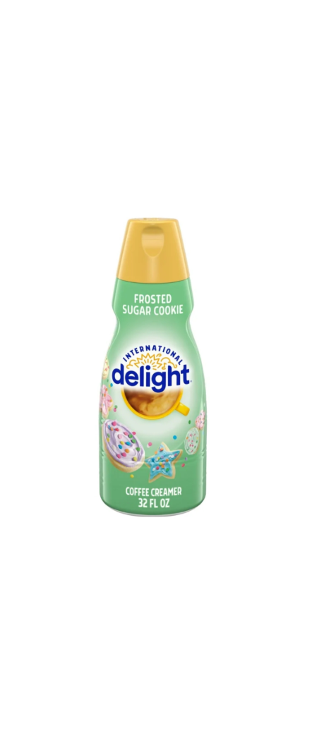International Delight Liquid Coffee Creamer Frosted Sugar Cookie Flavour