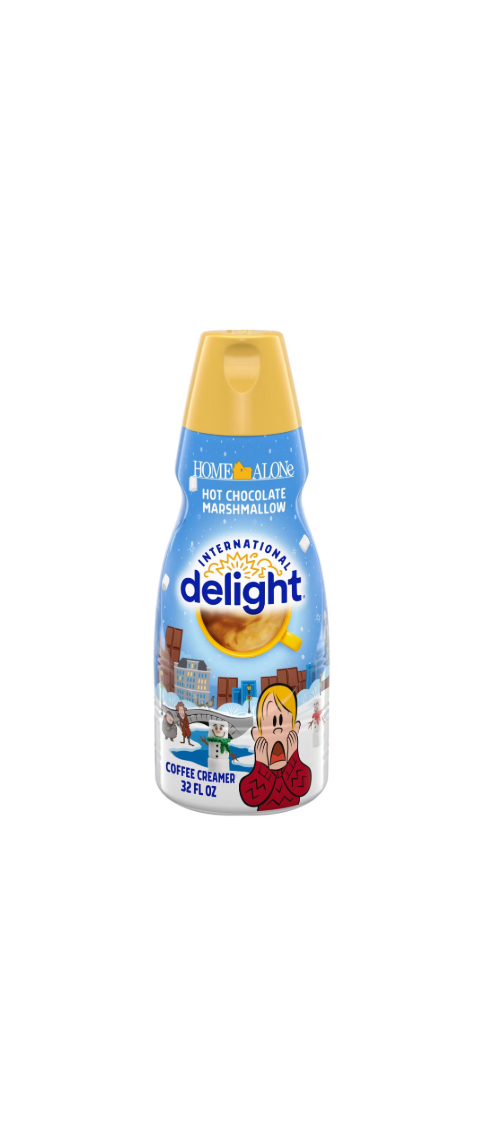 International Delight Liquid Coffee Creamer Hot Chocolate Marshmallow Flavour Home Alone Edition