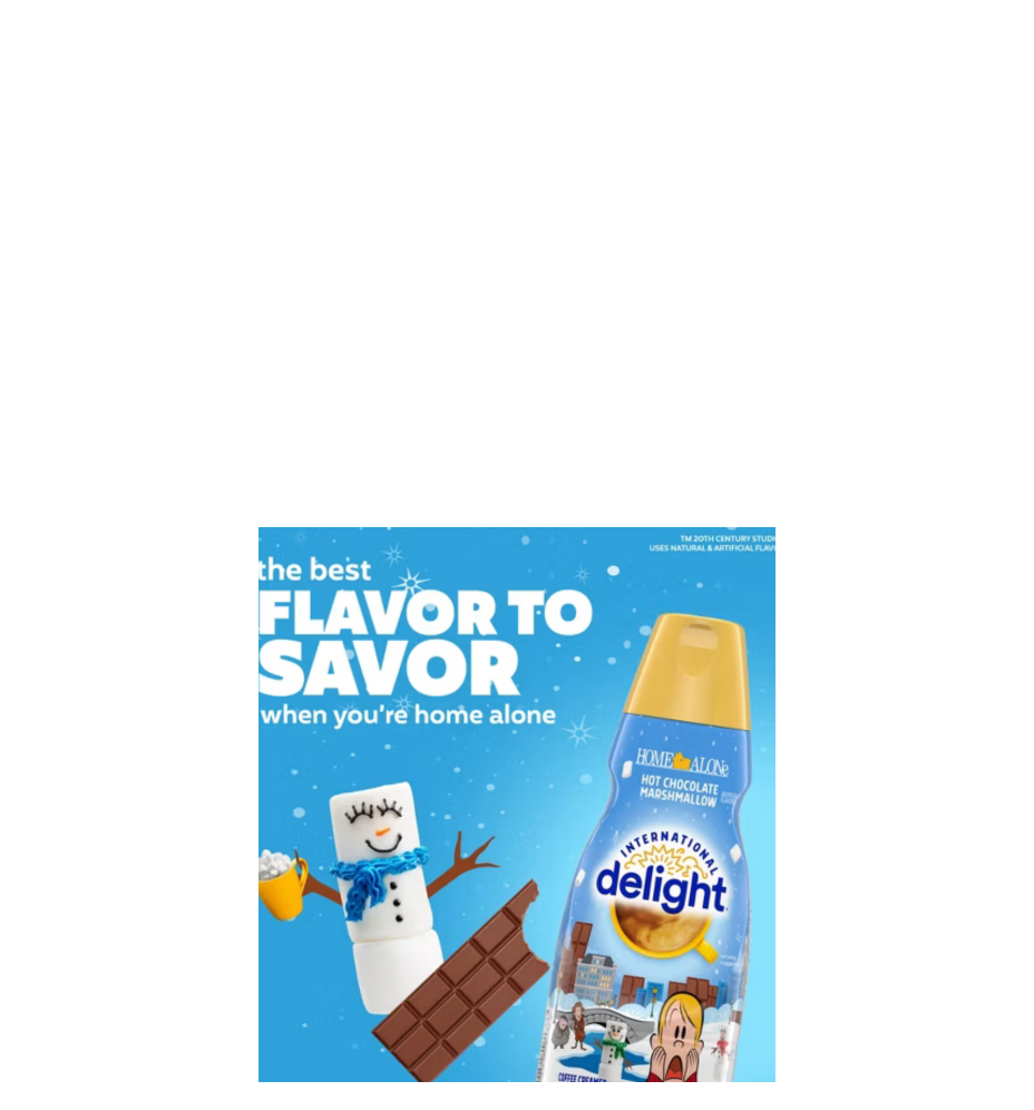 International Delight Liquid Coffee Creamer Hot Chocolate Marshmallow Flavour Home Alone Edition The Best Flavor To Savor