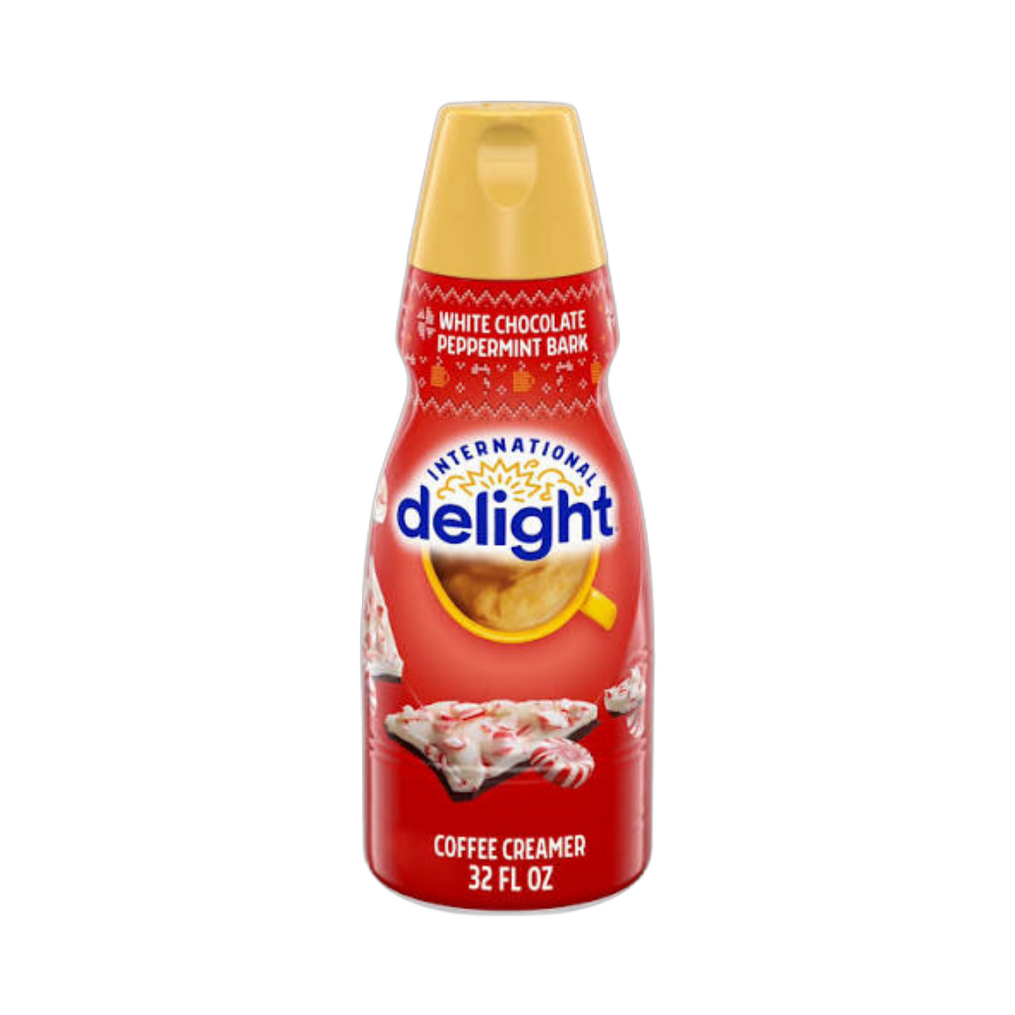 International Delight Liquid Coffee Creamer White Chocolate Peppermint Bark Flavour