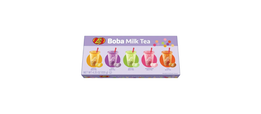 Jelly Belly Jelly Beans Boba Milk Tea Box Front View