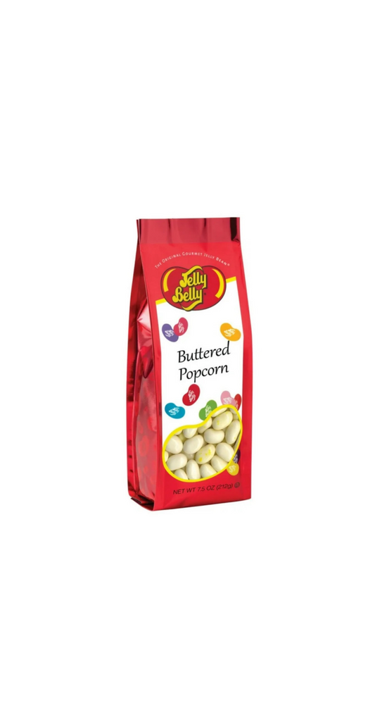 Jelly Belly Jelly Beans Buttered Popcorn Packet Front View