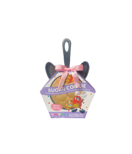 Jelly Belly Skillet Set Sugar Cookie Mix And Jelly Beans Front View