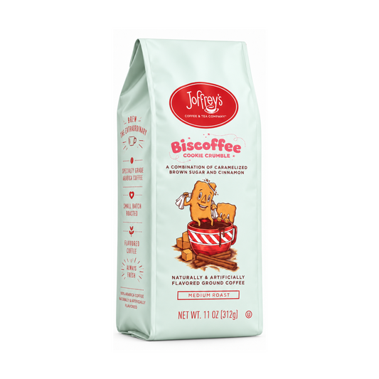 Joffrey’s Ground Coffee Biscoffee Cookie Crumble