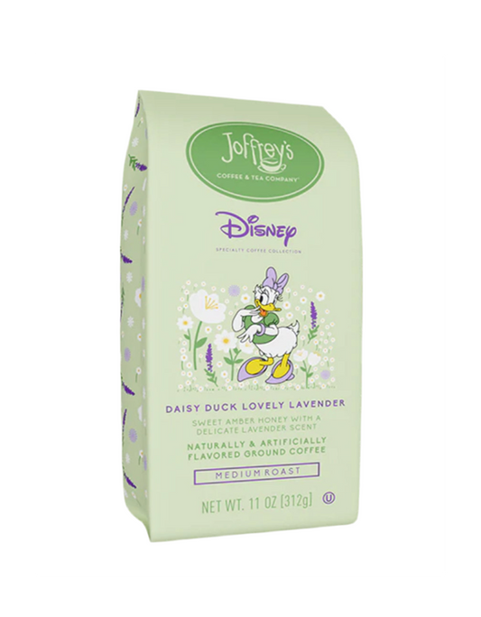 Joffrey's Ground Coffee Daisy Duck Lovely Lavender Front Of Bag 