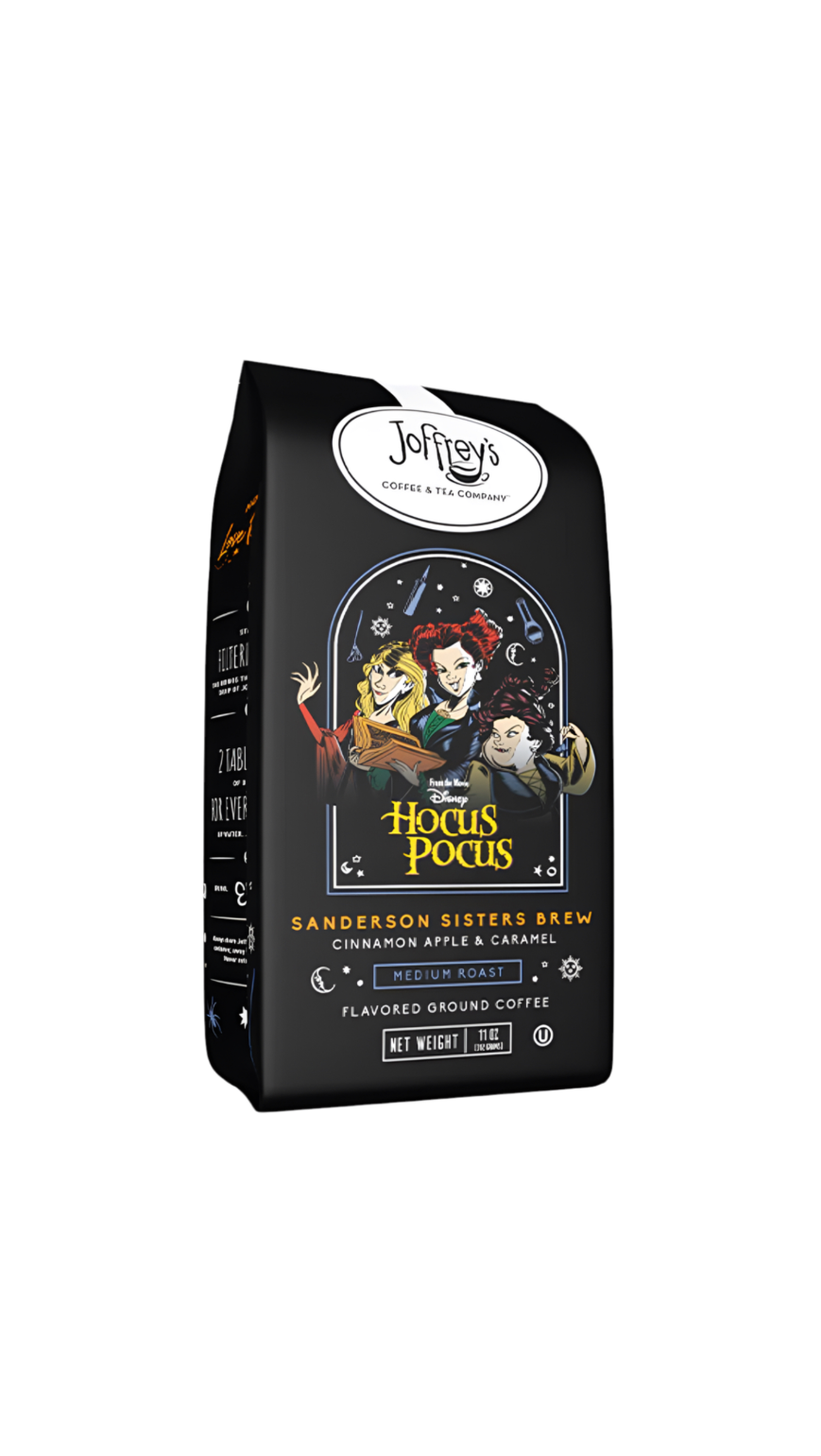 Joffrey’s Ground Coffee Hocus Pocus Sanderson Sisters Brew Front View