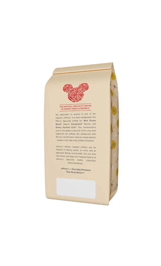 Joffrey’s Ground Coffee Winnie The Pooh Hundred Acre Wood Hunny Brew Rear View