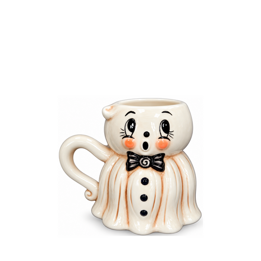 Johanna Parker Ceramic Mug Kooky Spook  Boy Ghost Front View