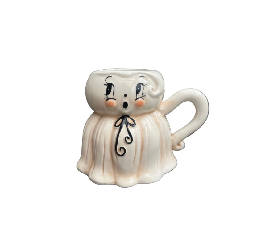 Johanna Parker Ceramic Mug Kooky Spook Ghost Girl Front View