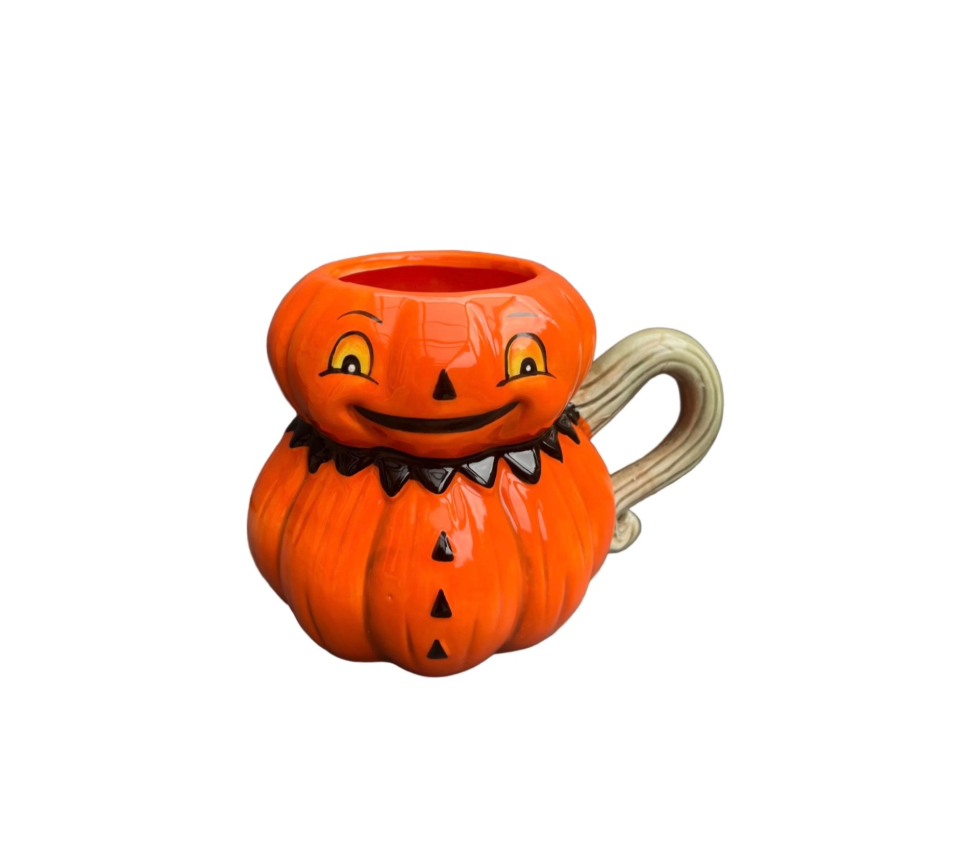 Johanna Parker Ceramic Mug Pumpkin Front View