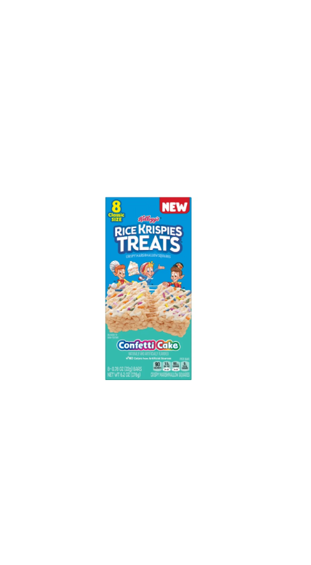 Kellogg’s Rice Krispies Treats Confetti Cake