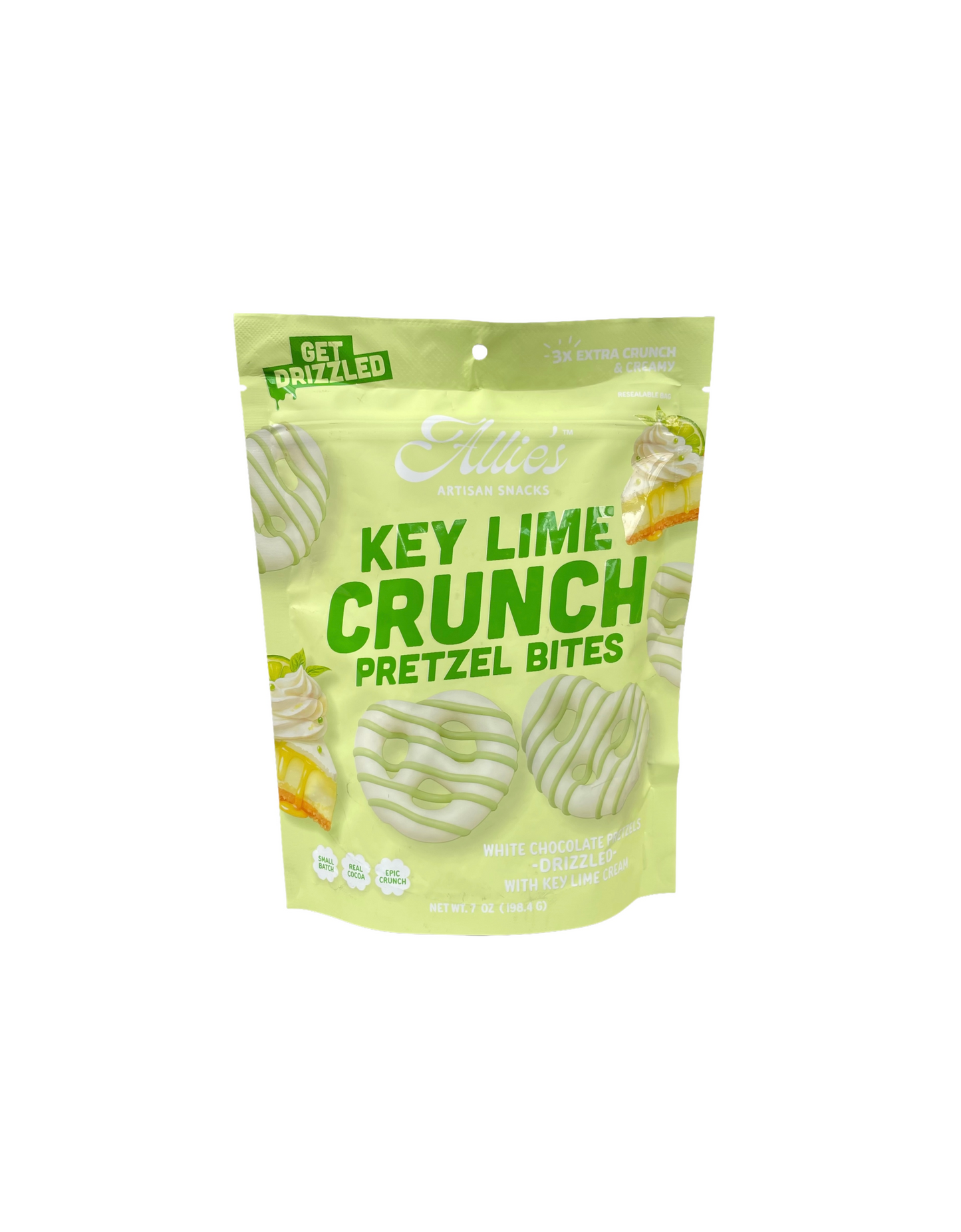 Key Lime Crunch Pretzel Bites