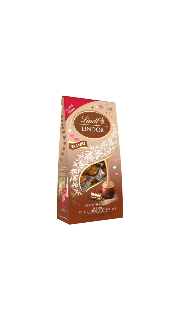 Lindt Lindor Milk Chocolate Truffles Tiramisu