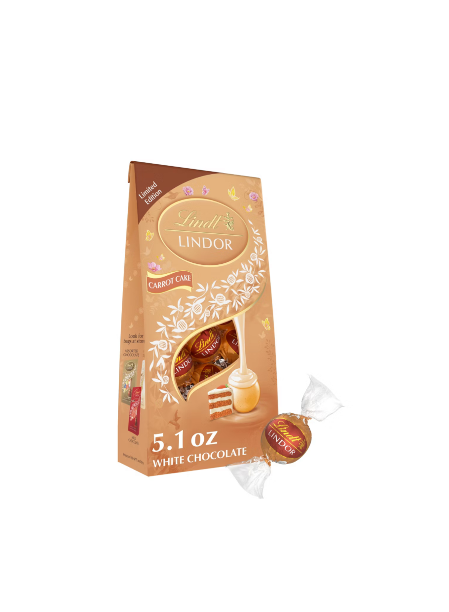 Lindt Lindor White Chocolate Truffles Carrot Cake 5.1 oz