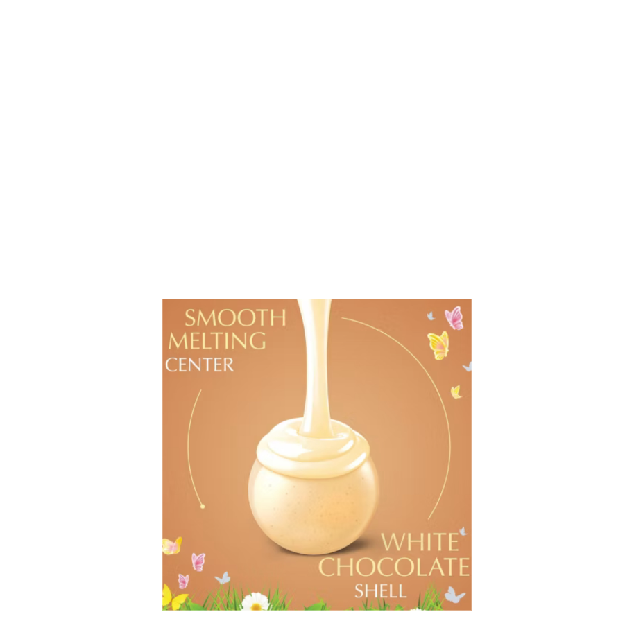 Lindt Lindor White Chocolate Truffles Carrot Cake Smooth Melting Center