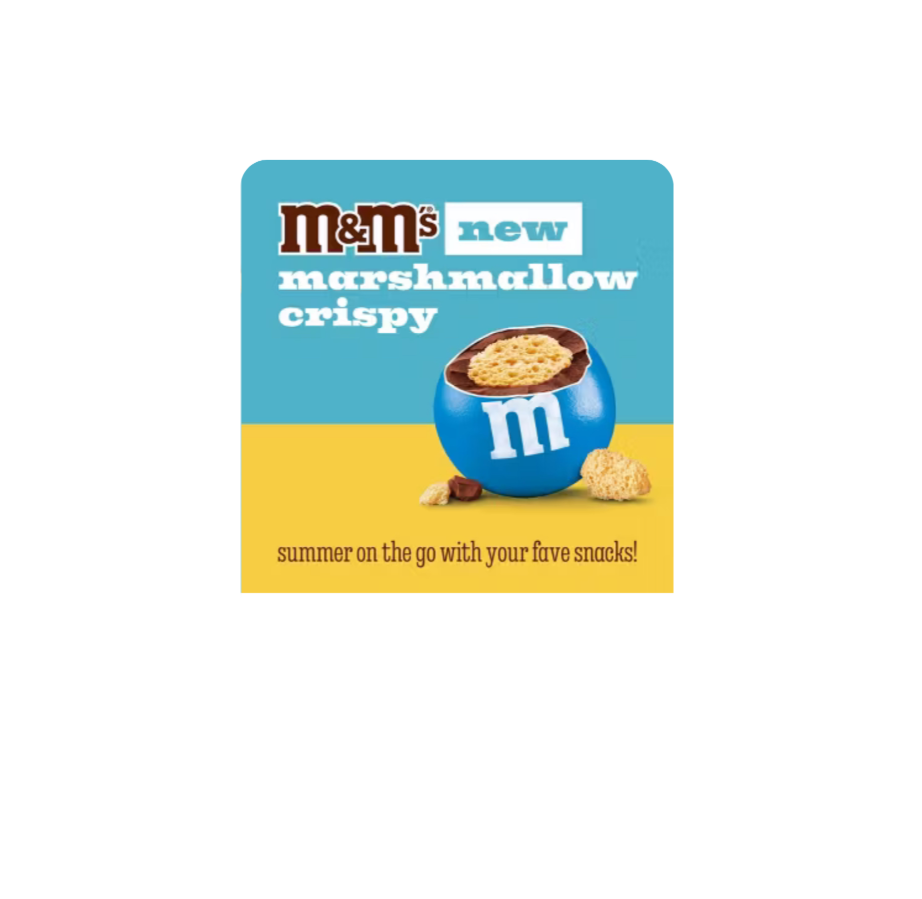 M&M’s New Marshmallow Crispy