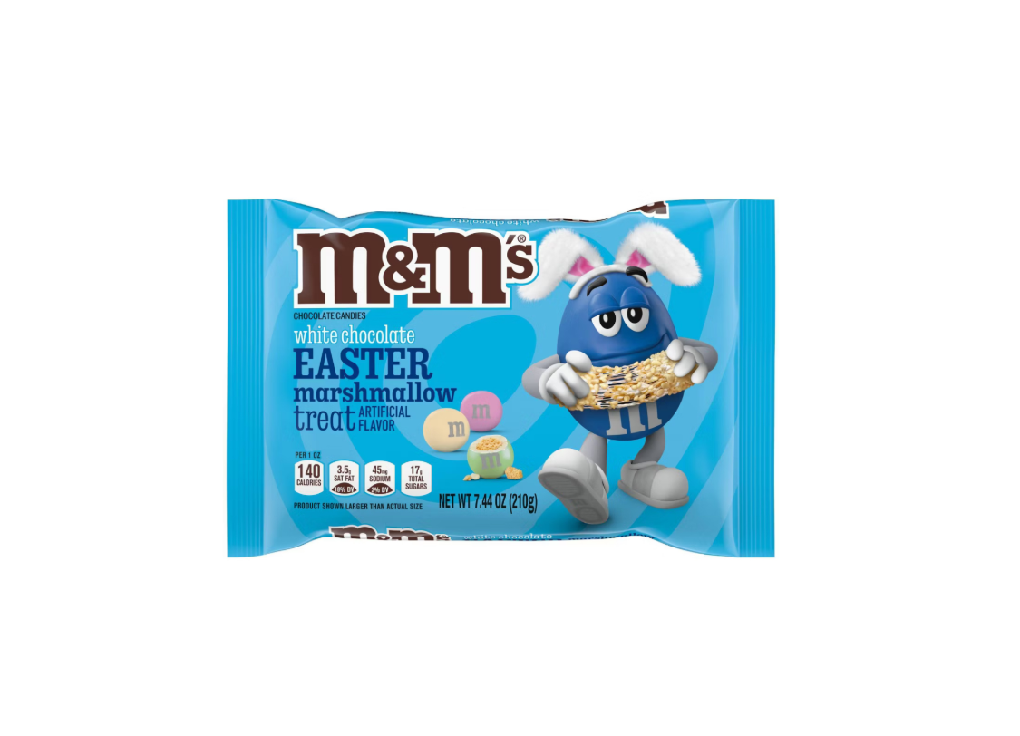 M&M’s White Chocolate Easter Marshmallow Treat