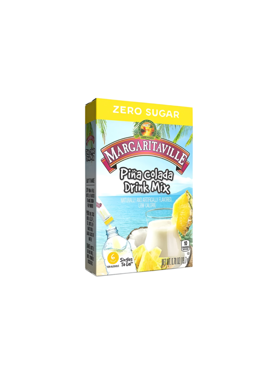 Margaritaville Drink Mix Pina Colada Zero Sugar Non Alcoholic