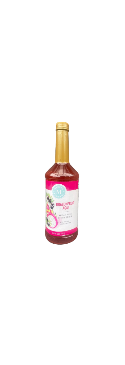 Martha Stewart Sugar Free Drink Syrup Dragonfruit Açai Flavour