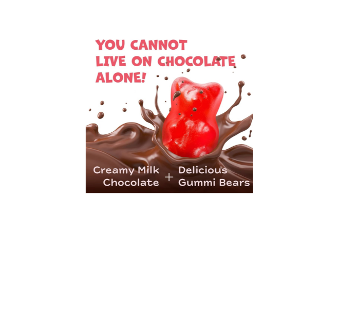 Muddy Bears Movie Snack Box You Cannot Live On Chocolate Alone