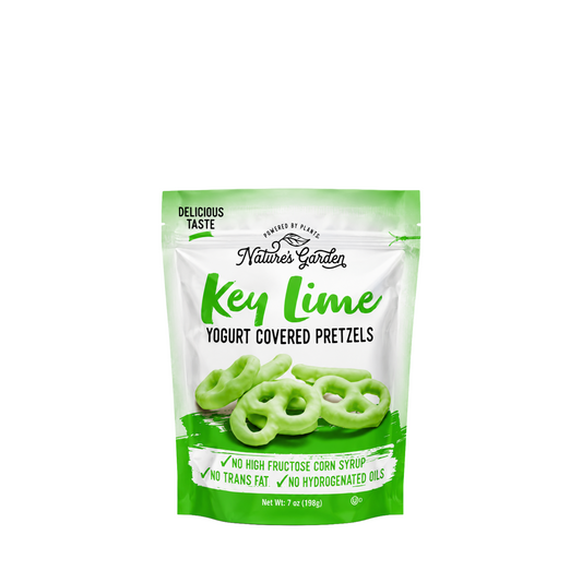 Nature’s Garden Key Lime Yoghurt Covered Pretzels