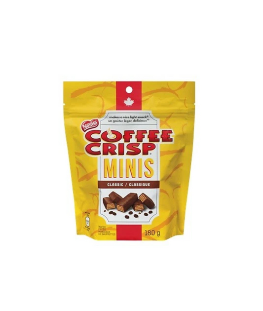 Nestle Coffee Crisp Minis Classic Bag Front View