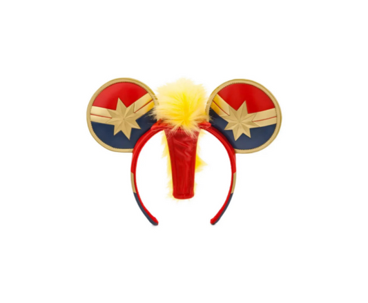 Official Headband Ears Captain Marvel Front View