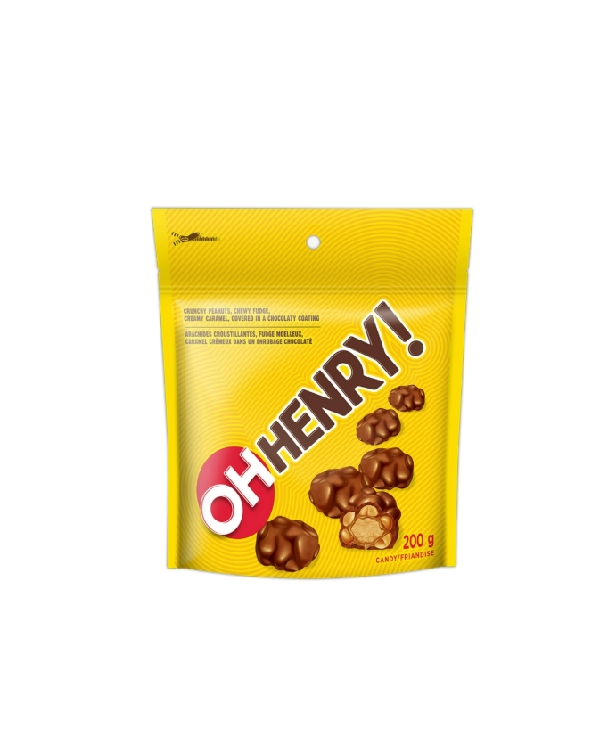 Oh Henry! Chocolates Bag Front View