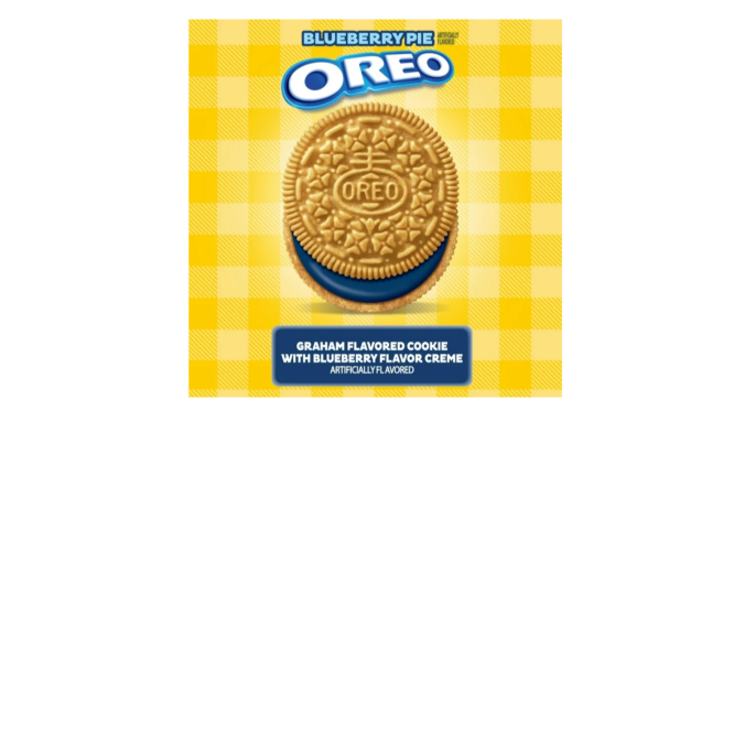 Oreo Blueberry Pie Flavor