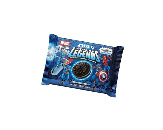 Oreo Marvel Stuf Of Legends Packet Captain America Spiderman 