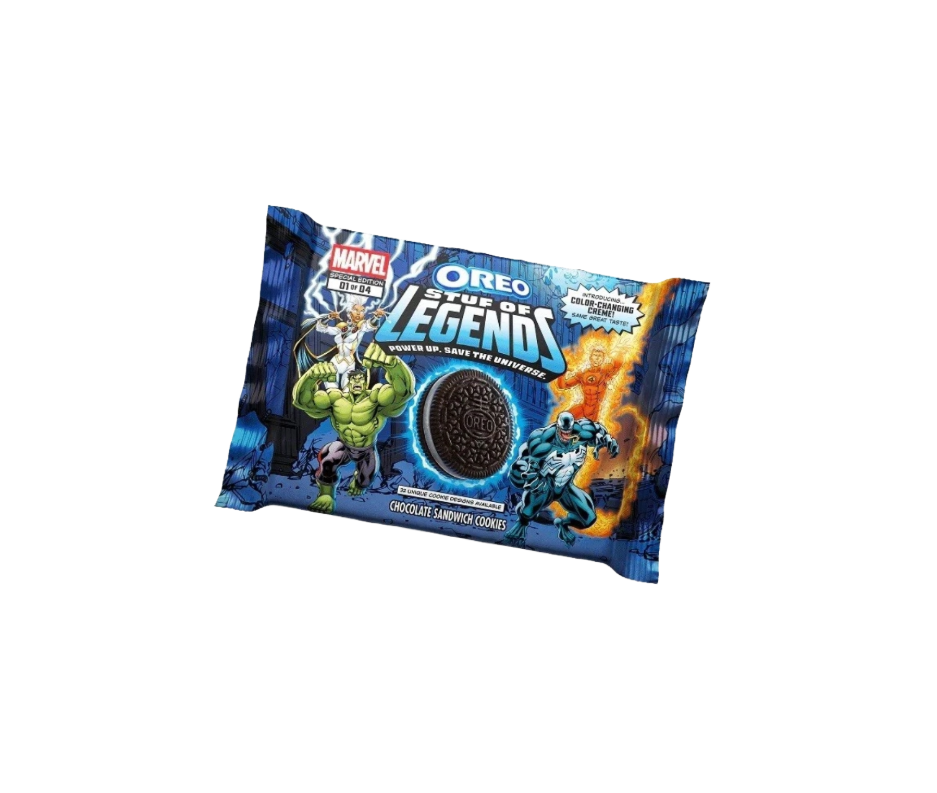 Oreo Marvel Stuf Of Legends Packet Hulk 