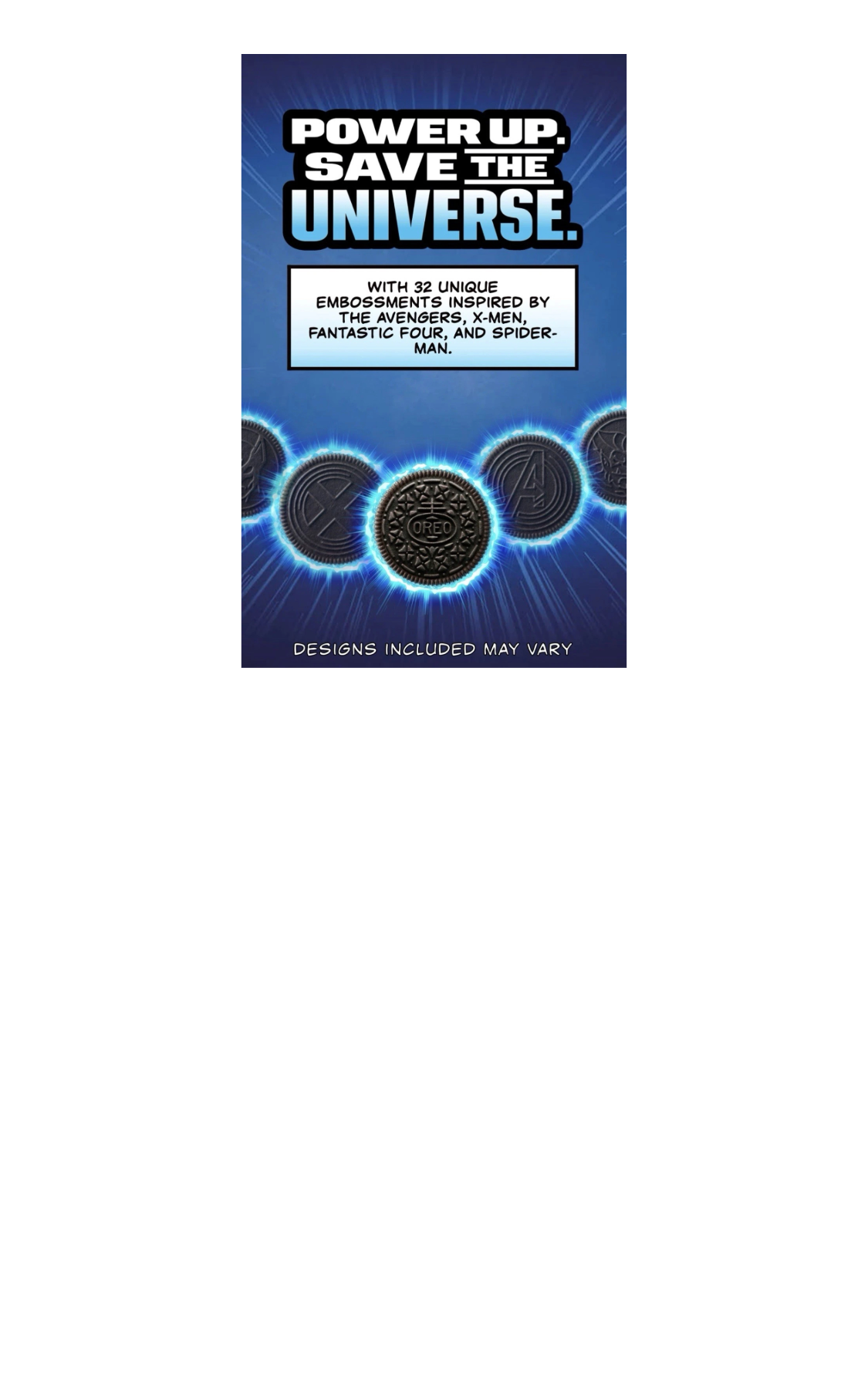 Oreo Marvel Stuf Of Legends Power Up Save The Universe