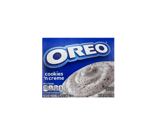 Oreo Pudding And Pie Filling Mix Cookies N Creme Front View