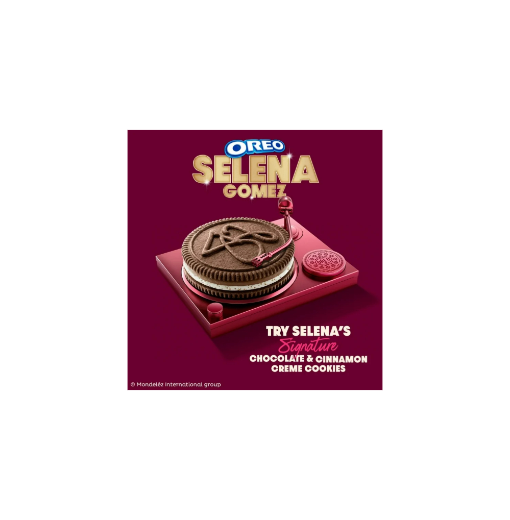 Oreo Selena Gomez Selena’s Chocolate And Cinnamon Creme Cookies Try Selena's Signature 