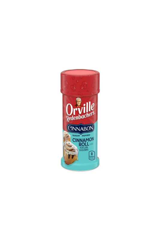 Orville Redenbacher's Popcorn Seasoning Cinnabon Cinnamon Roll Front View