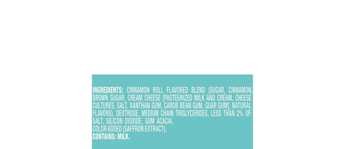 Orville Redenbacher's Popcorn Seasoning Cinnabon Cinnamon Roll Ingredients