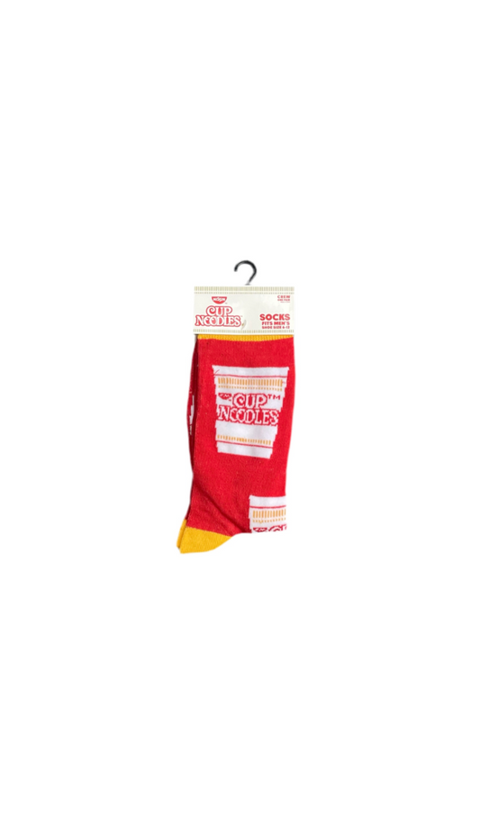 Pair Of Novelty Socks Cup Noodles