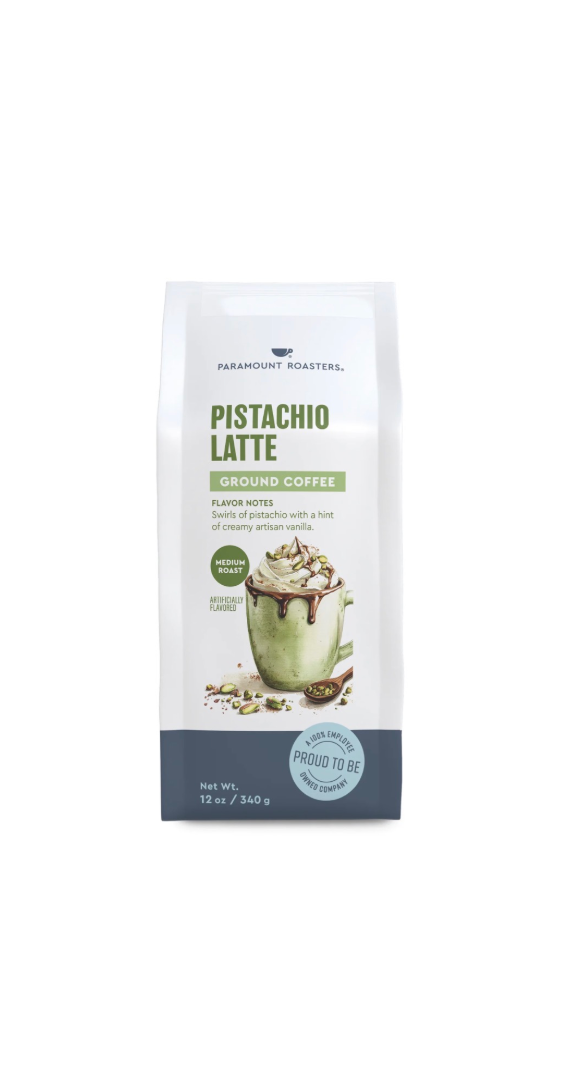 Paramount Roasters Ground Coffee Pistachio Latte
