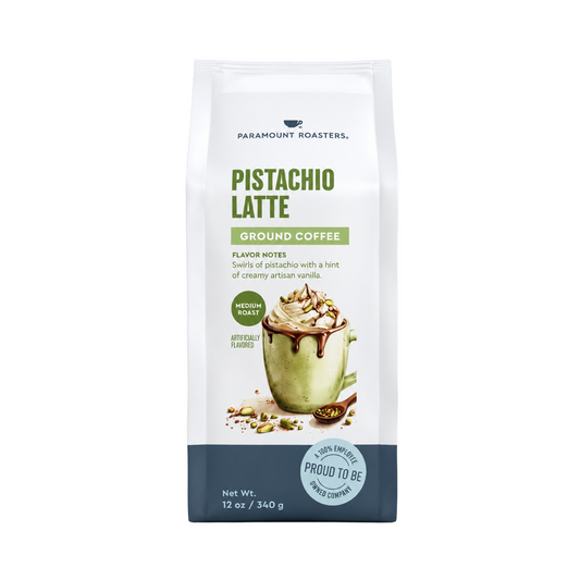 Paramount Roasters Ground Coffee Pistachio Latte