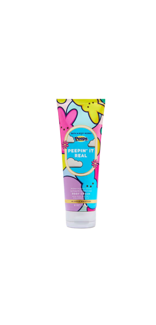 Peeps & Bath & Bodyworks Ultimate Hydration Body Cream Peepin’ It Real 