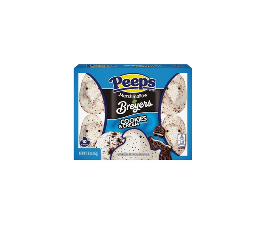 Peeps Chicks Breyers Cookies & Cream Packet Front View