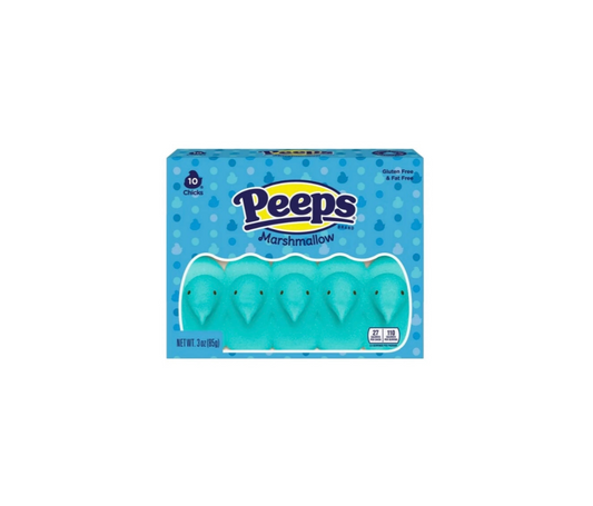 Peeps Marshmallow Chicks Blue Packet Front View