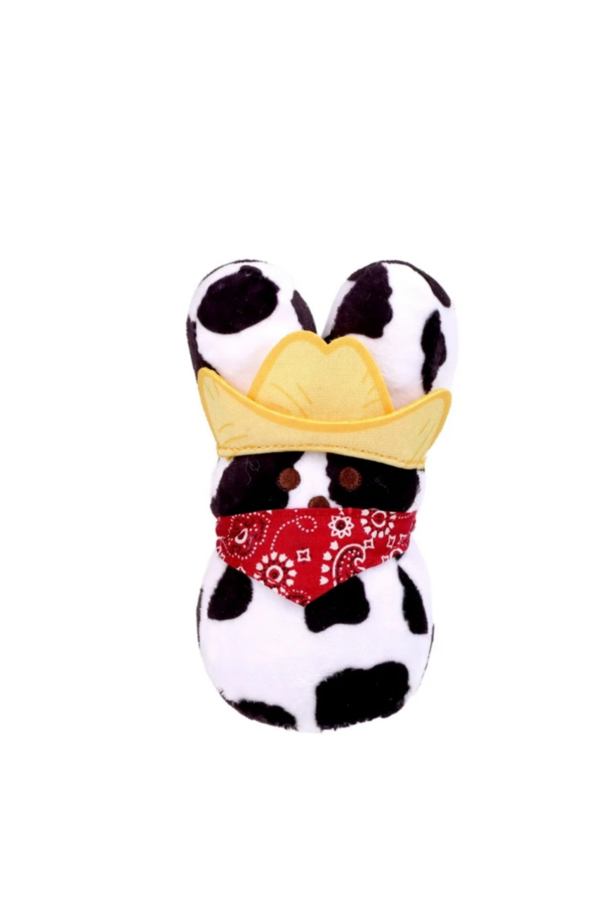 Peeps Plush Gift Set Rodeo Cowboy Bunny Plush