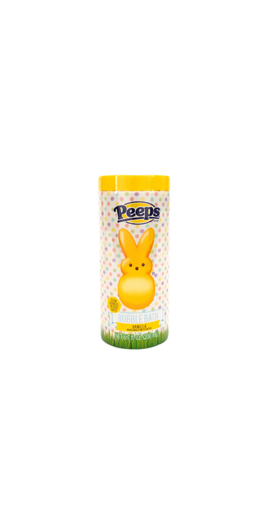 Peeps Scented Bubble Bath Vanilla Marshmallow Front View
