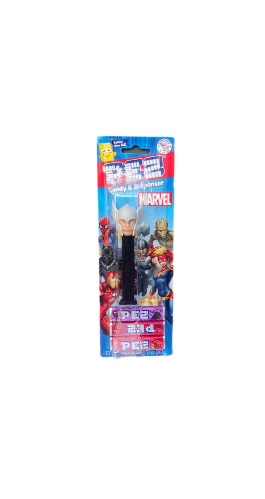 Pez Marvel Thor Dispenser And Sweets