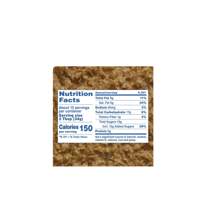 Pillsbury Creamy Supreme Frosting Coconut Pecan Frosting Nutritional Information