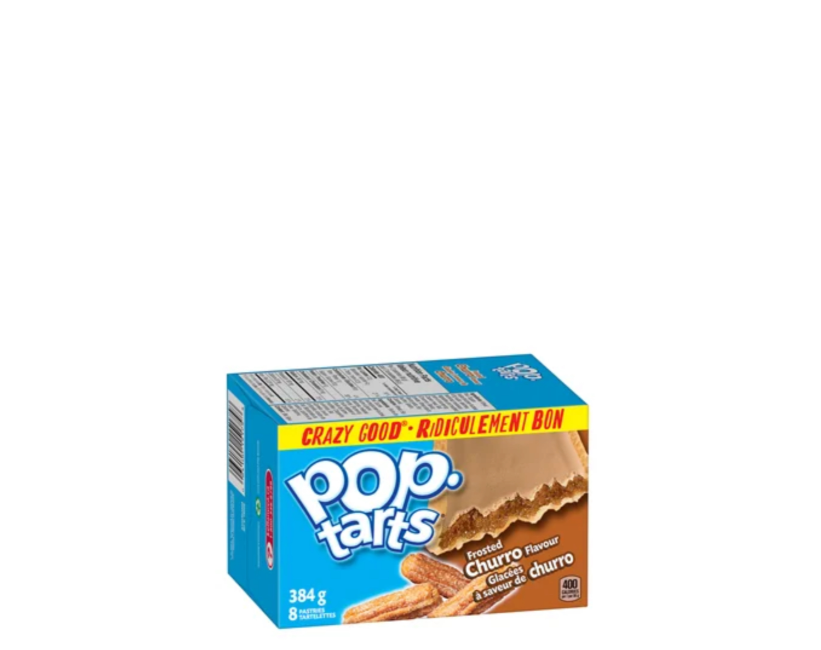 Pop Tarts Frosted Churro Canadian Import Rear View