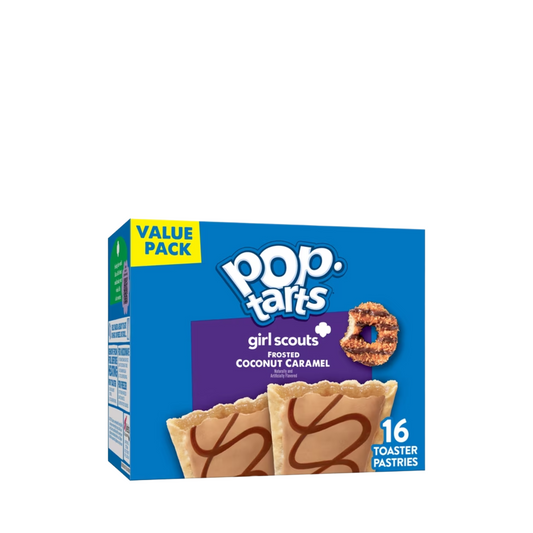 Pop Tarts Girl Scouts Frosted Coconut Caramel